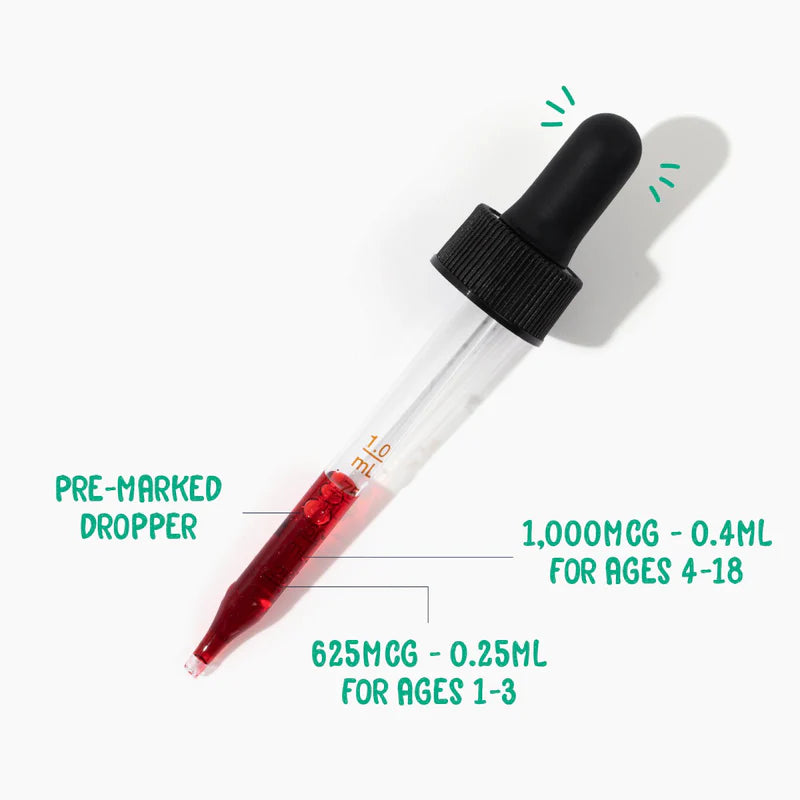 B12 liquida orgánica para niños