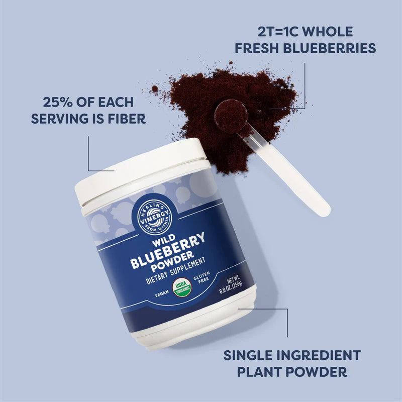 Polvo de Blueberrie Silvestre 120 gr