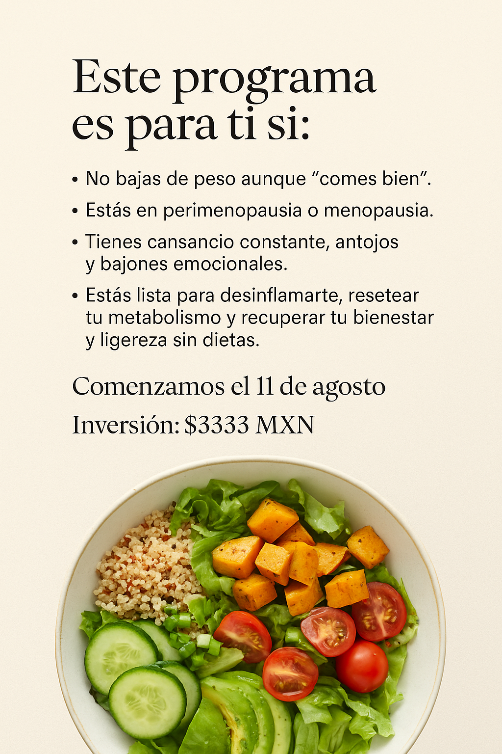 THE CLEANSE CODE AGOSTO 2025  ✨ CÓDIGO CORTISOL – METABÓLICO