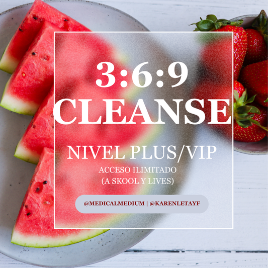 3:6:9 Cleanse — Medical Medium inspired