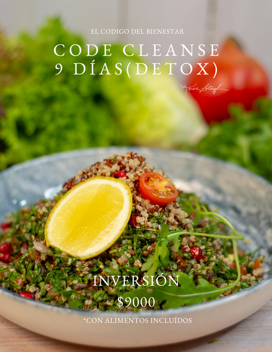 Programa Code Cleanse (detox) 9 días